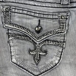Woman's Rock Revival Jeans size 29 Jen Skinny
